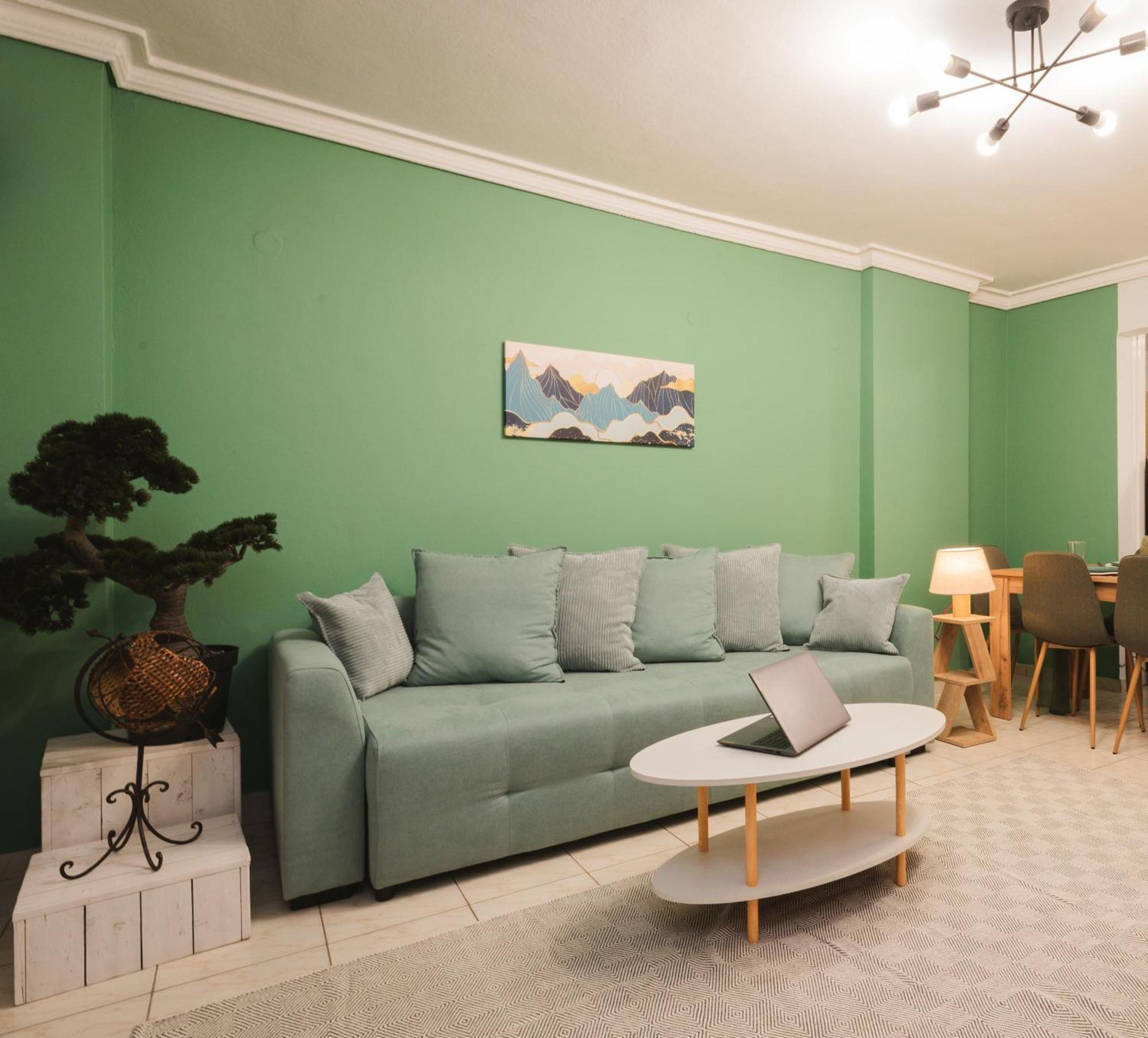 Stylish Apt W Jacuzzi, 5 Min To White Tower 테살로니키 외부 사진